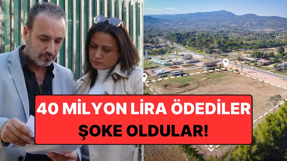 Gayrimenkulde Büyük Dolandırıcılık: 40 Milyon Lira Ödediler, Orman Arazisi Çıktı!