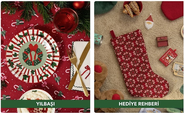 4 adet ve üzeri alışverişlerde gelen %20 indirim fırsatıyla yılbaşı ruhunu evine taşımak şimdi çok daha keyifli!