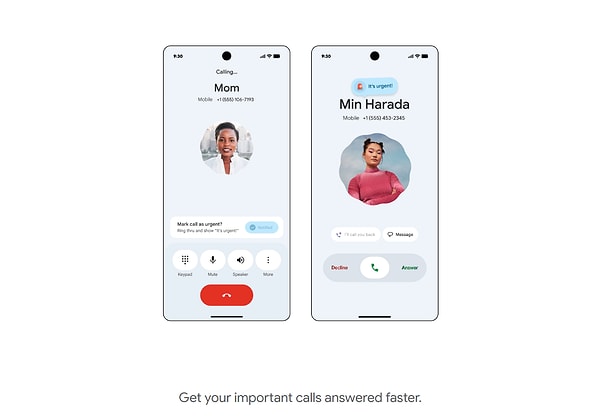 Şimdilik yalnızca "Acil" etiketi var ancak çeşitlilik yolda