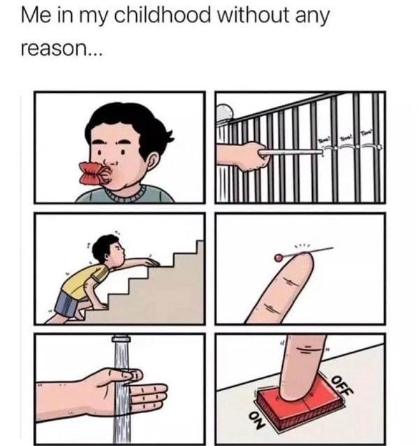 "Çocukluğumda herhangi bir sebep yokken ben"