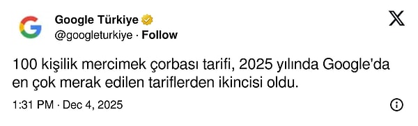 Gördüğünüz gibi, Google bile şaşkın!