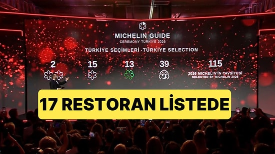 Michelin Rehberi Açıklandı: Yıldızlı Türk Restoran Sayısı 17'ye Yükseldi