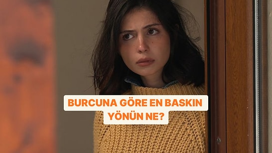 Burcuna Göre En Baskın Yönün Ne?