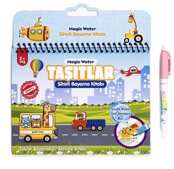 Sihirli Boyama ve Sticker Kitaplarında 2 al 1 öde fırsatı!