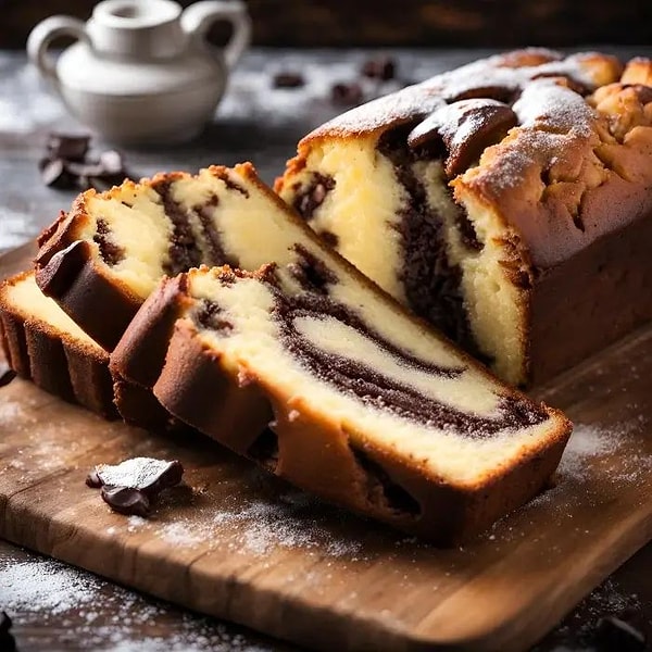 Kış Temalı Mermer Kek