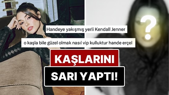 Radikal Bir İmaj Değişikliğine Giden Hande Erçel'in Sarı Kaşları Kendisine Çok Yakıştırıldı!