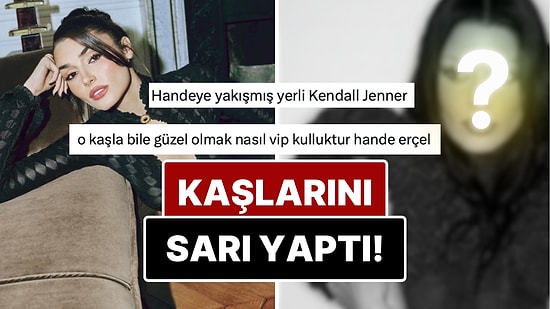 Radikal Bir İmaj Değişikliğine Giden Hande Erçel'in Sarı Kaşları Kendisine Çok Yakıştırıldı!