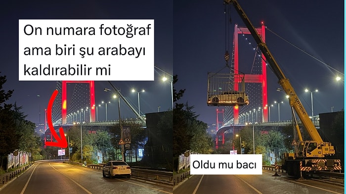 Manzara Fotoğrafını Bozan Arabayı Kaldırmak İsteyen Kişiye Gelen Yaratıcı Yanıtlar