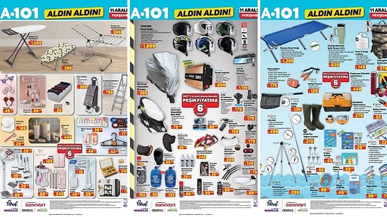 A101'e Elektrikli Isıtıcı Fan Geliyor! 11 Aralık 2025 A101 Aldın Aldın Kataloğu