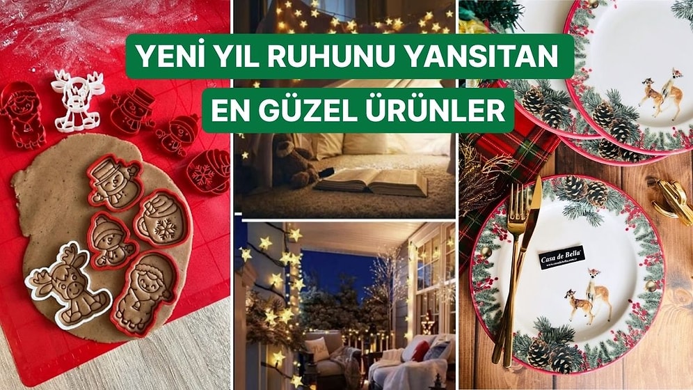 2026 Yılı Geliyor! Yeni Yıl Alışverişinde Almak İsteyeceğin Birbirinden Güzel Yılbaşı Temalı Ürünler