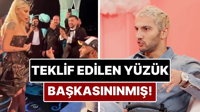 Düğündeki Evlilik Teklifinin Perde Arkası Olay Oldu: Yüzük Başkasınınmış, İrem Derici Geri Vermiş!