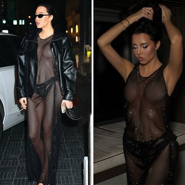 Partide Naz Şahin'le beraber vakit geçirdiği iddia edilen Hakan Sabancı'nın sabah saatlerinde takibe aldığı isim dikkat çekti.