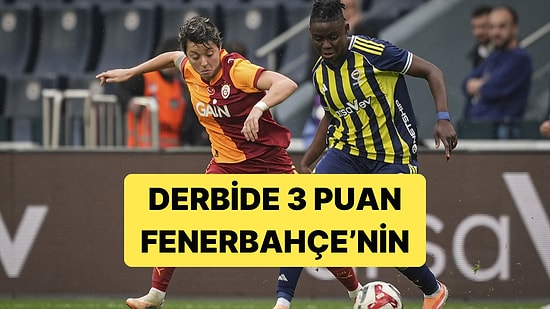 Derbide Bu Kez Kadın Futbol Takımları Karşı Karşıya Geldi: Galibiyet Lideri Belirledi