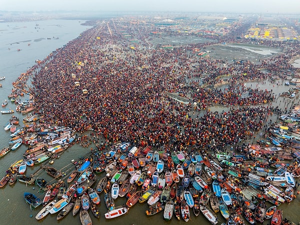 Dünyanın en büyük buluşması: Mahakumbh Mela