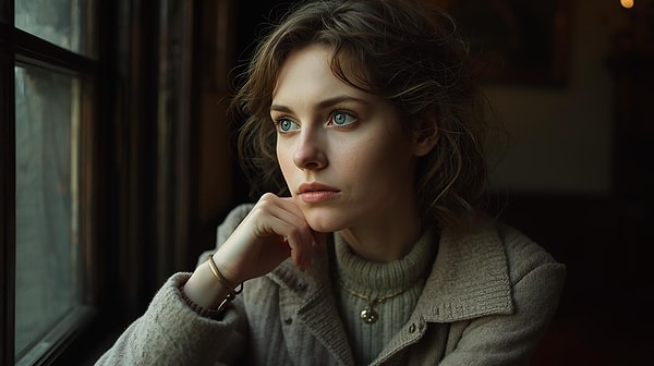 Melankolik Entelektüel Kadın