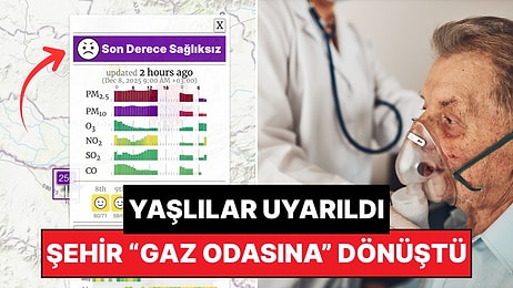Yaşlılar ve Çocuklar İçin 'Dışarı Çıkmayın' Uyarısı: Türkiye'nin En Kirli Havası Bu Şehrimizde!