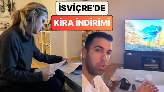 İsviçre'de Yaşayan Bir Türk, Enflasyon Düştüğü İçin Evinin Kirasında İndirim Yapıldığını Anlattı