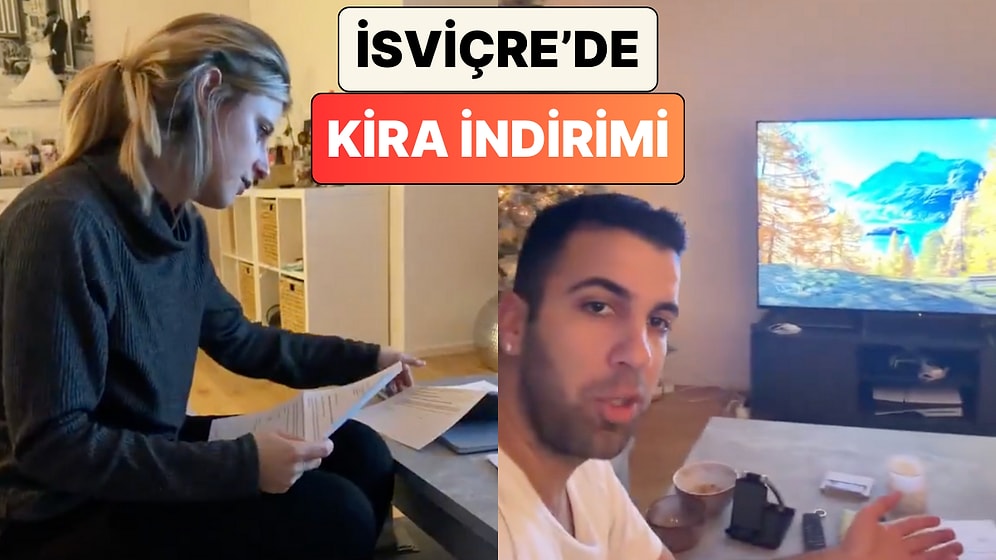 İsviçre'de Yaşayan Bir Türk, Enflasyon Düştüğü İçin Evinin Kirasında İndirim Yapıldığını Anlattı