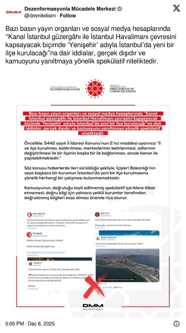 DMM'den yalanlama geldi. 👇