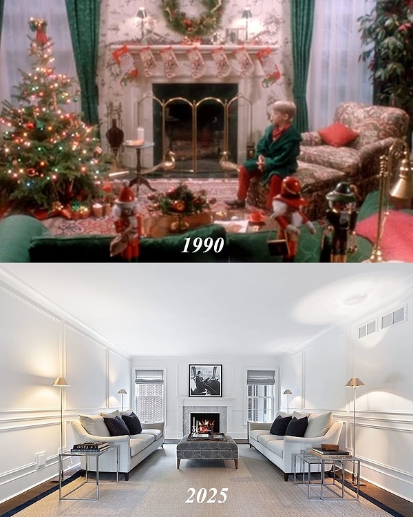 Ancak sosyal medya kullanıcıları evin son halini pek beğenmedi.