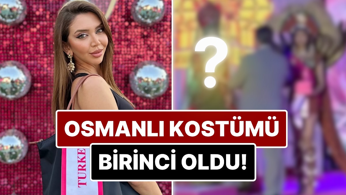 "En İyi Ulusal Kostüm" Birincisi Oldu: Şüheda Erkoç’tan Büyük Miss Model of The World Başarısı!