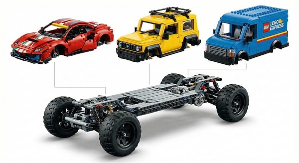 "Skateboard" şasi tasarımı ile tek platformda çok farklı araçlar görebileceğiz. Nasıl mı?