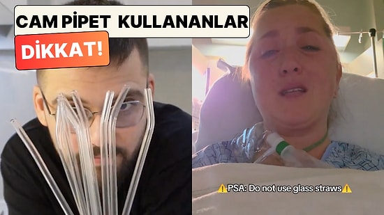 Bir Kadının Boğazına Kaçtı: Şef Kıvanç Ünal Cam Pipetlerin Tehlikesine Karşı Uyardı