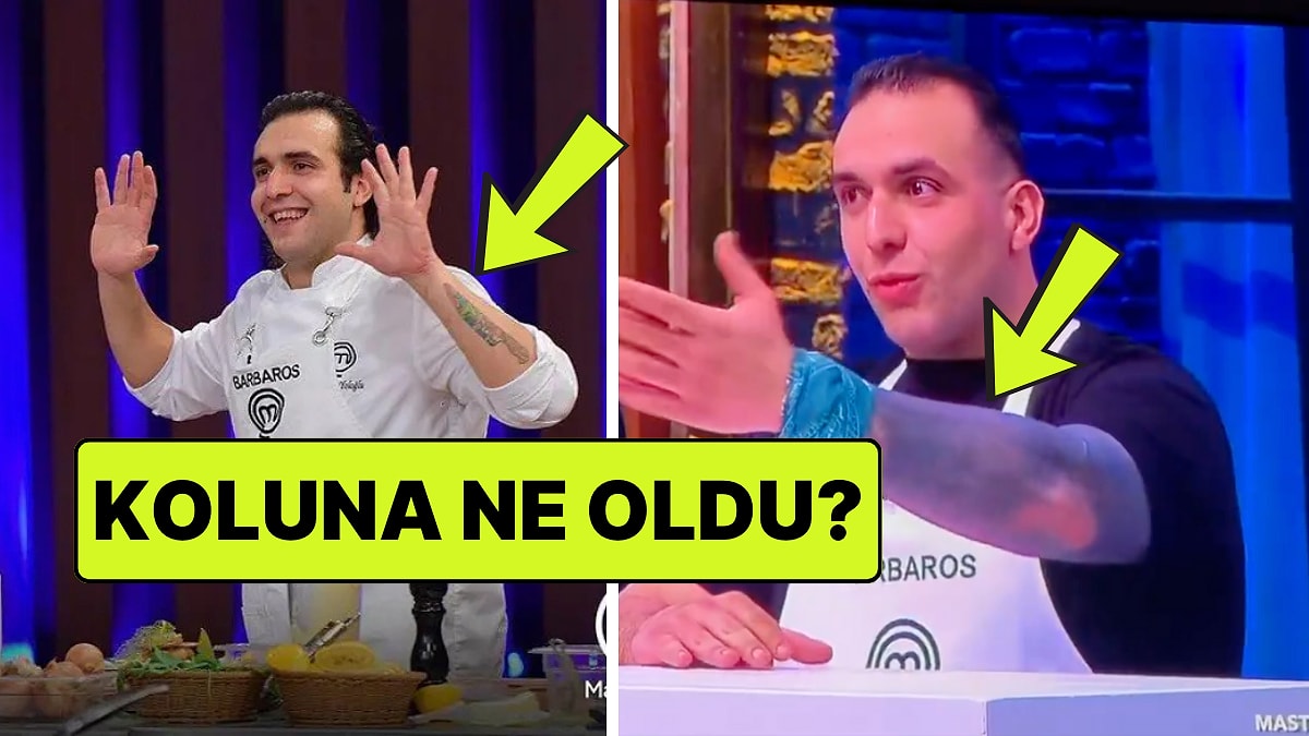 MasterChef Barbaros'un Dövmelerini Kapatmak İçin Kolunu Komple Boyatması Gündem Oldu