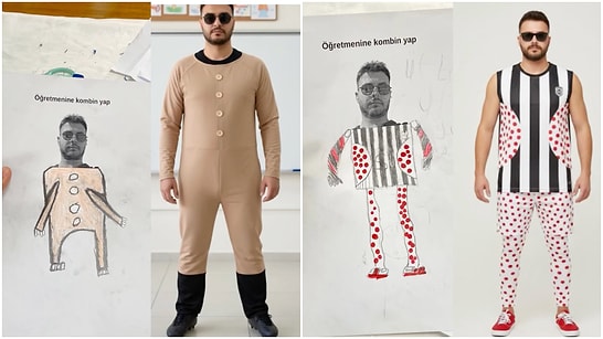 Teacher Transforms Students' Outfit Sketches into Reality with Artificial Intelligence