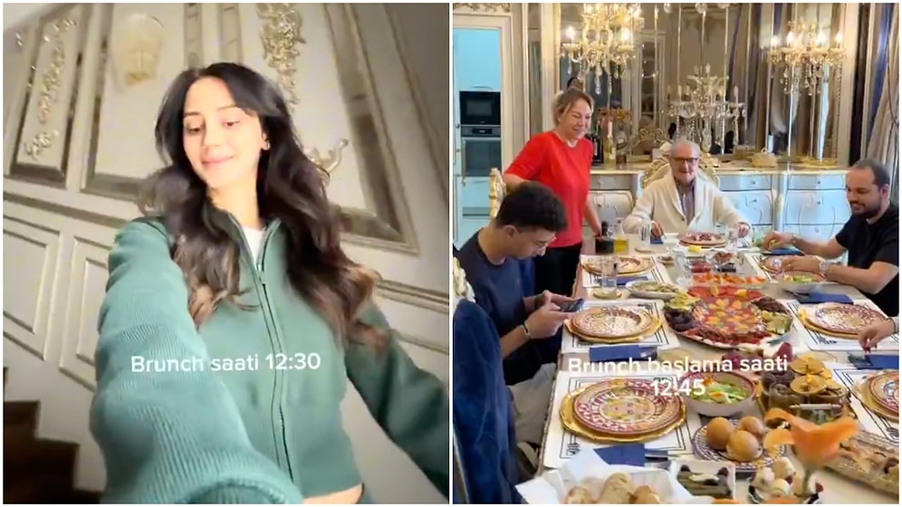 Brunch Sharing from the Family Living in the Mansion