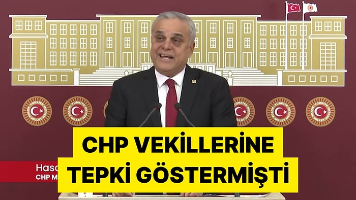 CHP Mersin Milletvekili Hasan Ufuk Çakır Partisinden İstifa Etti