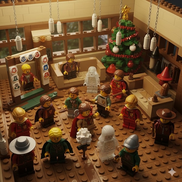 Yılbaşı partisi kostümsüz olmaz tabii.