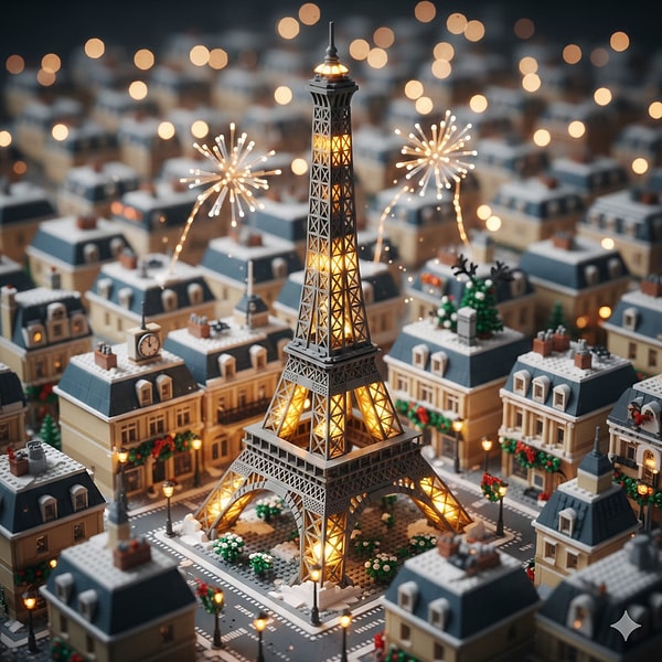 1. Paris’in Zamansız Işığı: Eyfel Kulesi.