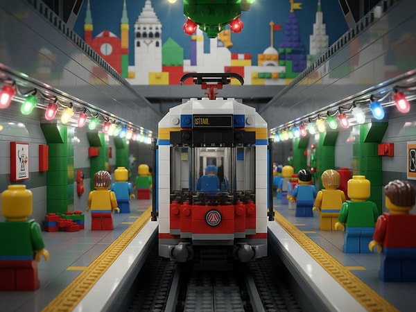 Metroyla şehrin dört bir yanına ışınlanın.