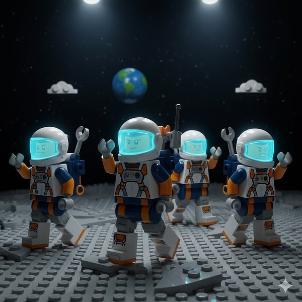 8. Artemis için özel olarak tasarlanan yeni uzay kıyafetleri astronotlara daha fazla hareket alanı sunuyor.