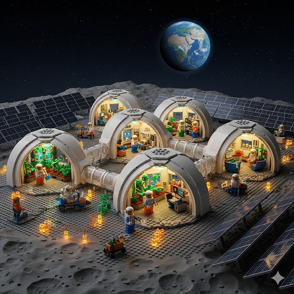 11. Artemis’in uzun vadeli planı Ay’da küçük ama sürdürülebilir bir yerleşim kurmak.