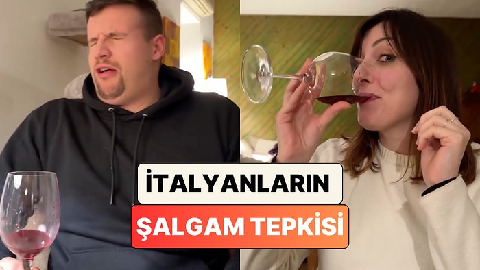 İtalya'da Yaşayan Bir Türk İtalyan Arkadaşlarına Şalgam Denetti