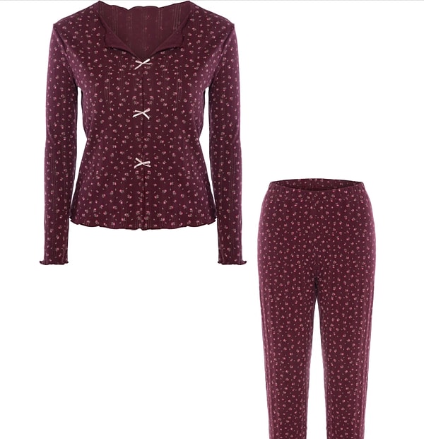 Koza İç Giyim pamuklu uzun kollu pijama takımı bugün Hepsiburada’da indirimde!