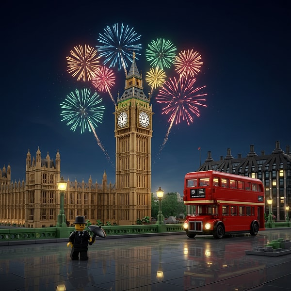 Yılbaşını Londra'da geçirmen gerektiğini sen de biliyordun!