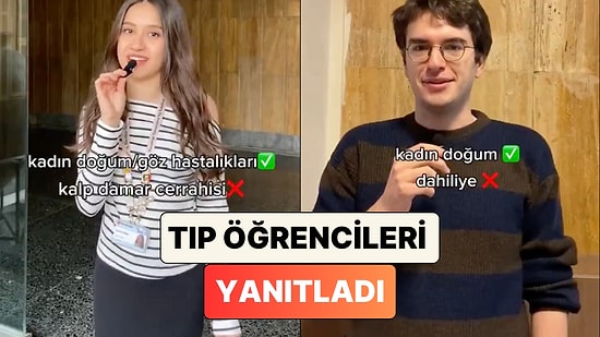 Tıp Öğrencilerine Seçmek İstedikleri ve Asla Seçmeyecekleri Branşlar Soruldu