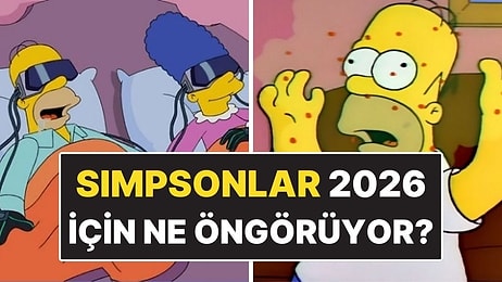 Yıl Sonu Yaklaşmışken Simpsonlar'ın 2026 Kehanetleri Gündem Oldu!