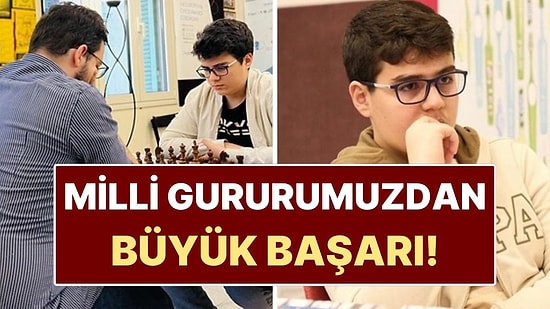 14 Yaşındaki Büyükusta Yağız Kaan Erdoğmuş Eski Dünya Şampiyonunu Mat Etti!