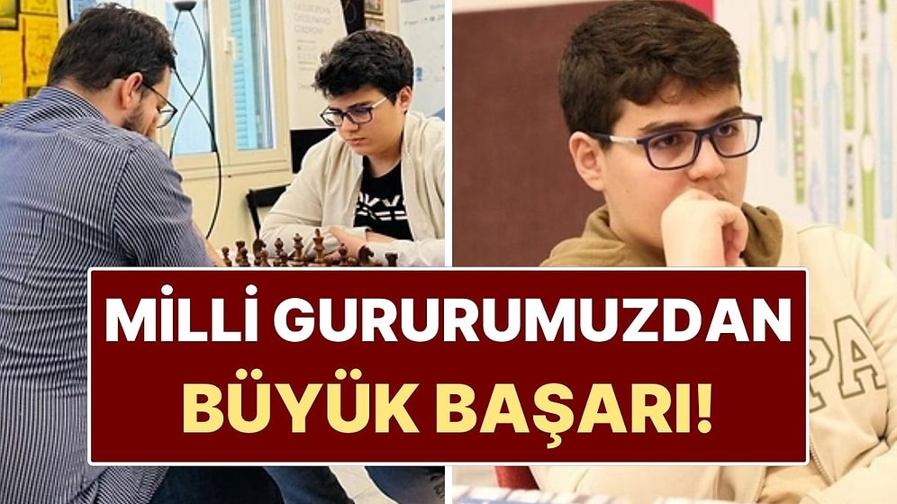 14 Yaşındaki Büyükusta Yağız Kaan Erdoğmuş Eski Dünya Şampiyonunu Mat Etti!