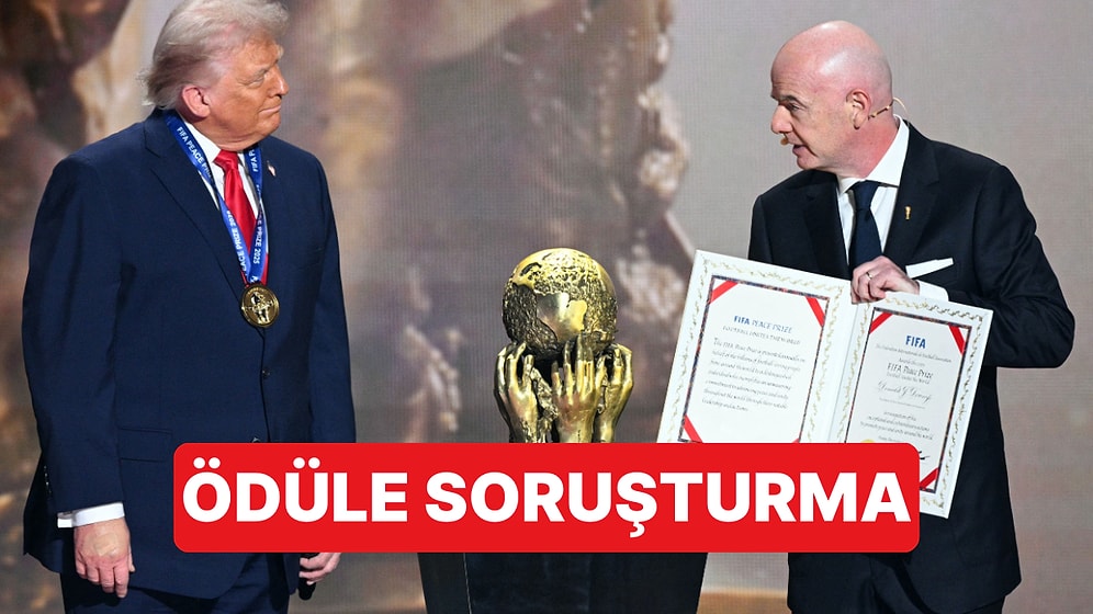 Infantino'nun Trump'a Verdiği Barış Ödülü İçin Soruşturma Talep Edildi