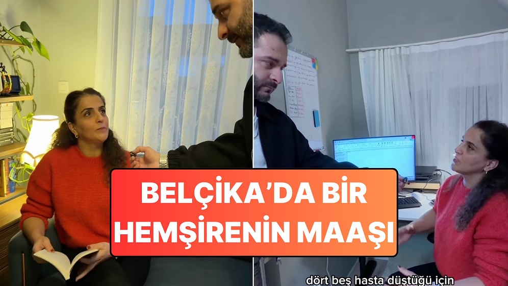 Belçika'da Yaşayan Bir Hemşirenin Evi ve Maaşı Paylaşıldı