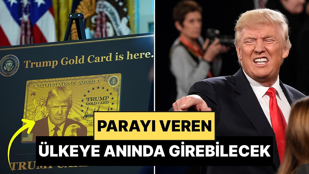 Trump Ülkeye Kapıyı "Altın Kart" ile Açtı: 1 Milyon Dolarlık Hızlandırılmış Vize Programı Başladı