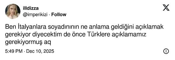 Herkese tek tek açıklamak gerekiyor.
