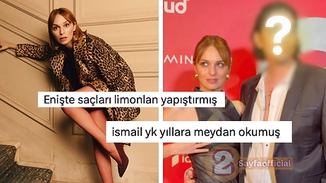 GQ Gecesine Katılan Nilperi Şahinkaya'nın Yeni Sevgilisi Kullanıcılar Tarafından İsmail YK'ya Benzetildi!