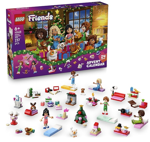 LEGO Friends 2025 Yılbaşı Takvimi, güzel bir hediye fikri olabilir!