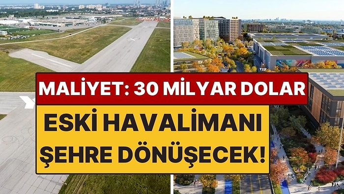Terk Edilmiş Havalimanı 30 Milyar Dolarlık Şehre Dönüşmeye Hazırlanıyor!